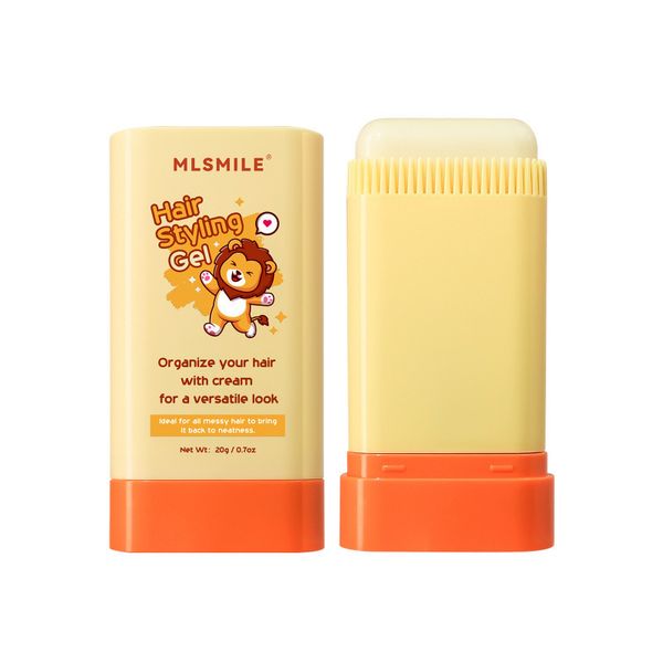 MLSMILE Kids Hair Styling Cream, Anti-Frizz Fixed Hair Stick Moisturizing