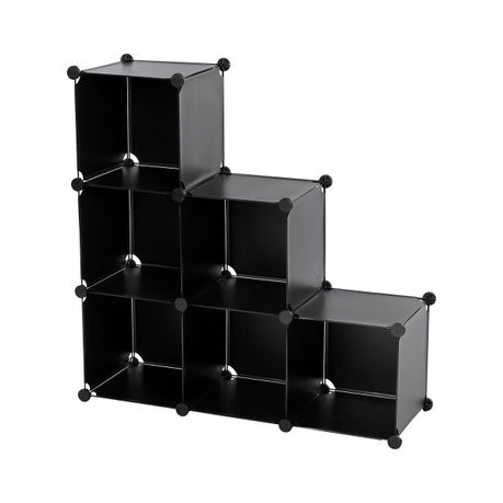 Infinity Homeware Vinyl Storage Cubes, Stackable Plastic Closet Shelves South Africa