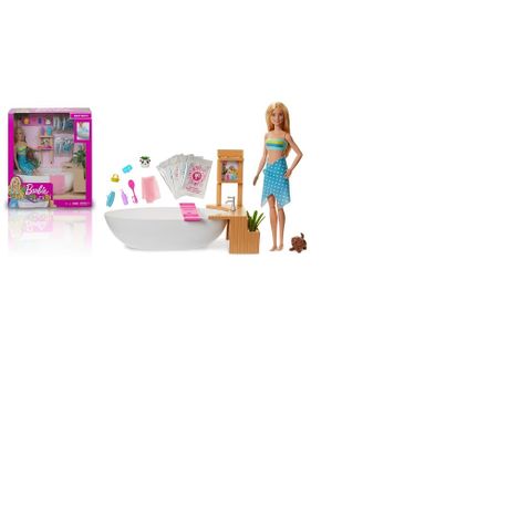 barbie fizzy bath set