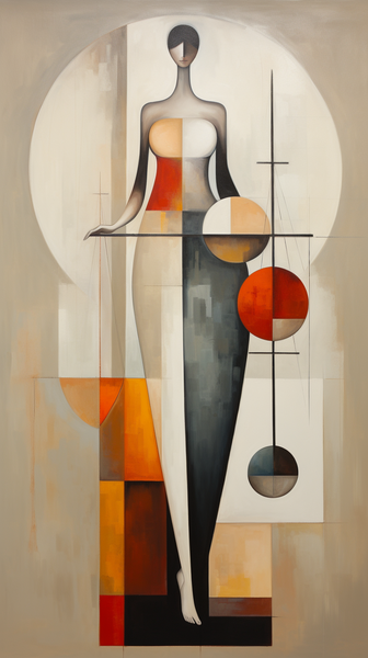Canvas Wall Art - Balance Abstract Art - MT0184