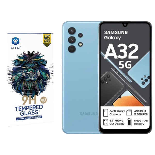Lito Tempered Glass Screen Protector For Samsung A32 5G