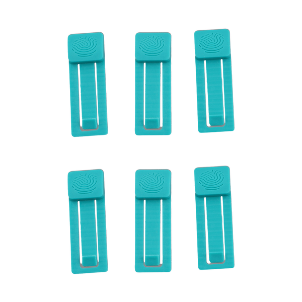 6Pcs High Quality Surfboard Fin Bracket Fin Base Blue