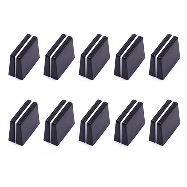 10pcs Fader Caps Mixer Fader Slider Knobs Replacement Buttons Caps