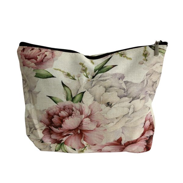 Launch Republic Makeup Bag Peony Print