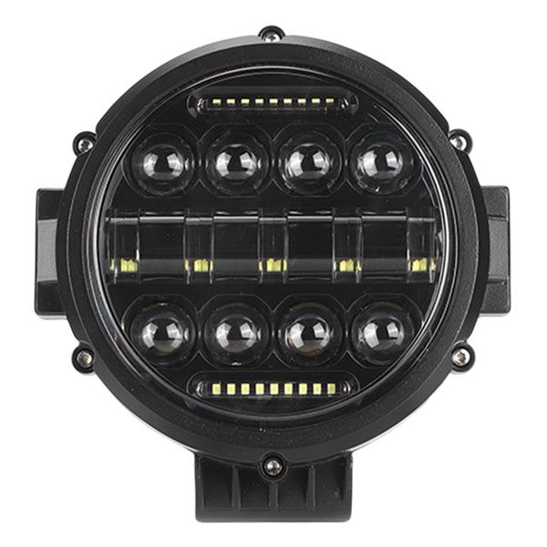 Universal LED Round 51 Watts Spot Light/Lamp - Black - Each