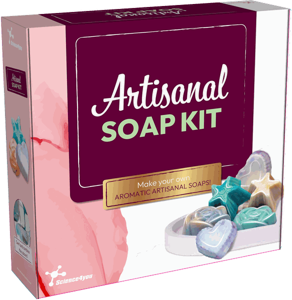 Science4you - Artisanal Soap Kit - Create 3 Scented Soaps, Ages 14+
