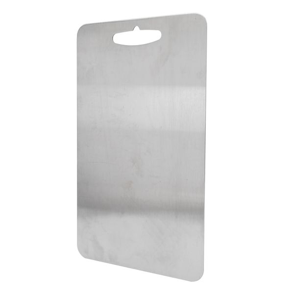Double-Sided Stainless Steel Chopping Board