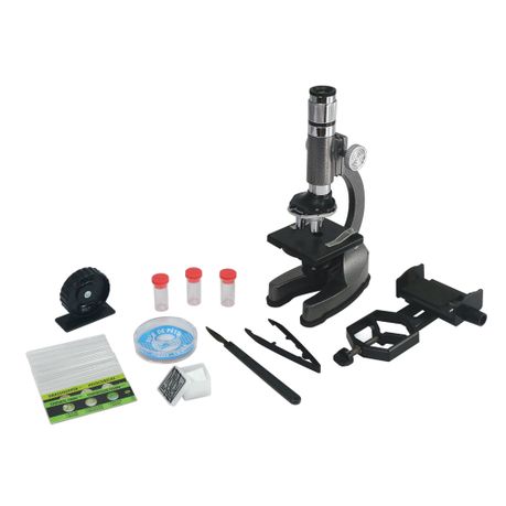 Elenco EDU-23703 5-in-1 100x-1200x Deluxe Microscope Kit —