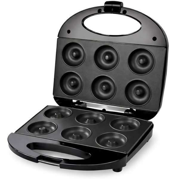 Electric Donut Maker - 750W, Non-Stick, 6-Cavity