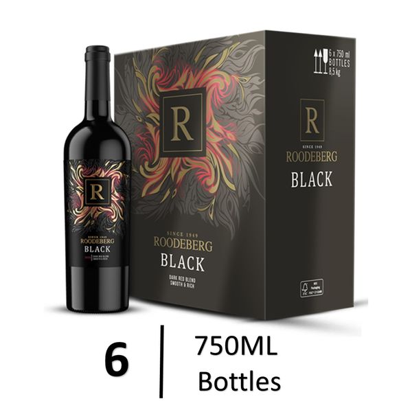 Roodeberg Black - 6 x 750ml
