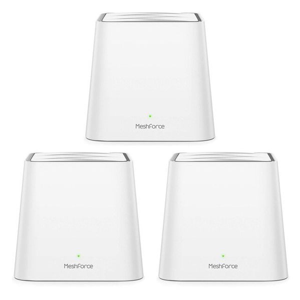 Meshforce M3s Mesh WiFi System Mesh Router for Wireless Internet - White