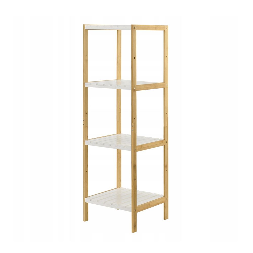 SH-BSR-003-4, Bamboo Modern Bathroom Storage Rack-4 Tiers | Shop Today ...