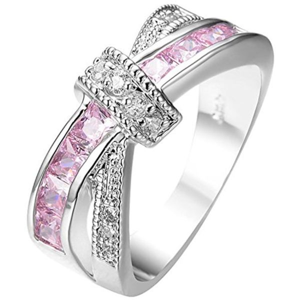 Forever Knot Zircon Fashion Ring