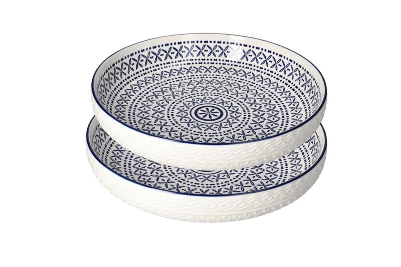 Bohemian Design Salad Serving Bowl 31cm - 2pcs