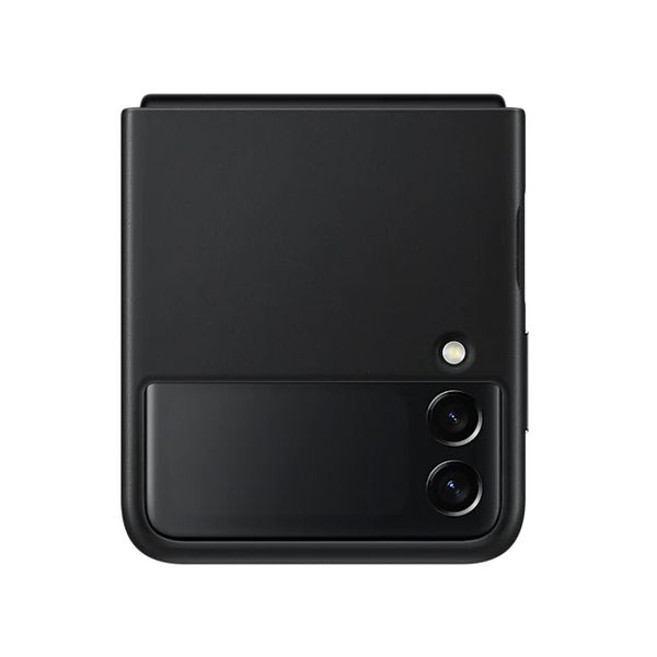 Full Body Shell Case with Tempered Glass Compatible with Samsung Z Flip 3