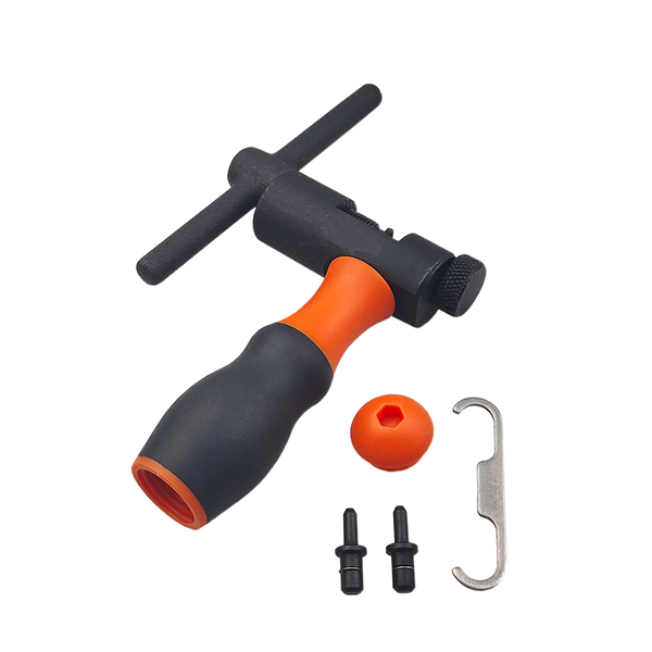 Bike Chain Tool: 1-12-Speed Cutter &amp; Tensioner for Road Bicycle Repair