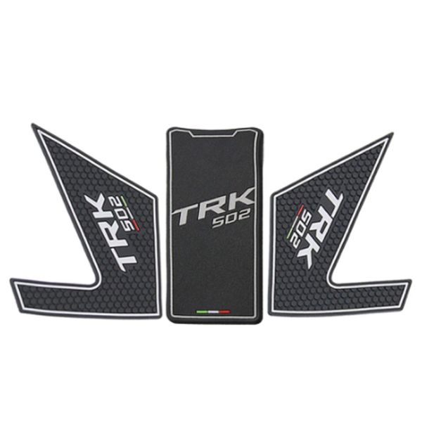 Motorcycle Gas Oil Fuel Tank Pad Protector Decal Compatible with Universal