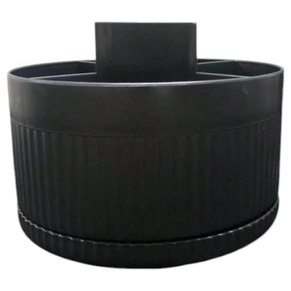 Elegant Tabletop Makeup Organiser - Black
