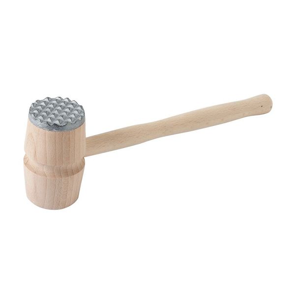 Yax Wood and Aluminum Meat tenderizer