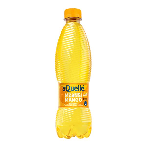 aQuelle - Mzansi Mango Flavoured Sparkling Drink - 6 x 500 ml