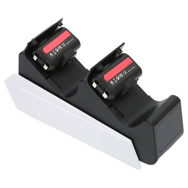 Dual Charger with Batteries Compatible with Xbox