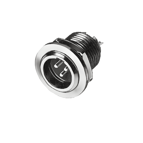 XLRM-TB3M 3-Pin Mini Panel Mount Male XLR Receptacle