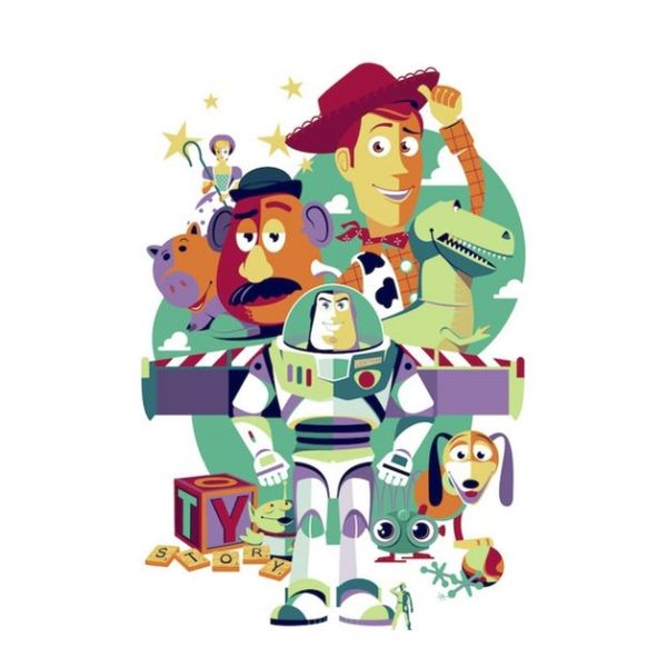 Toy Story Splash 004 - A1 Poster