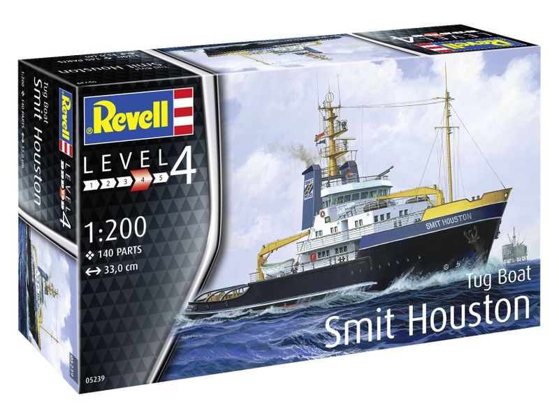 Revell 1/200 Smit Houston Tug Boat Plastic Model Kit