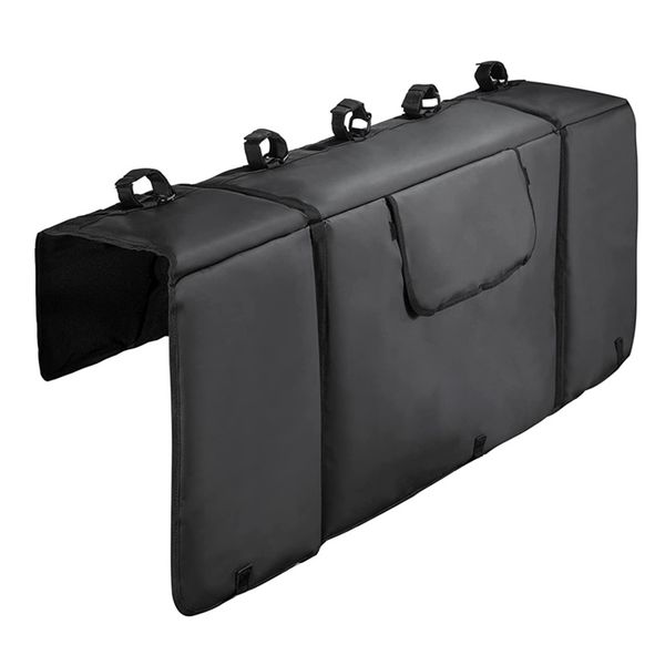 Tailgate Pad for Mountain Bike with Fixing Straps Carries Up To 5