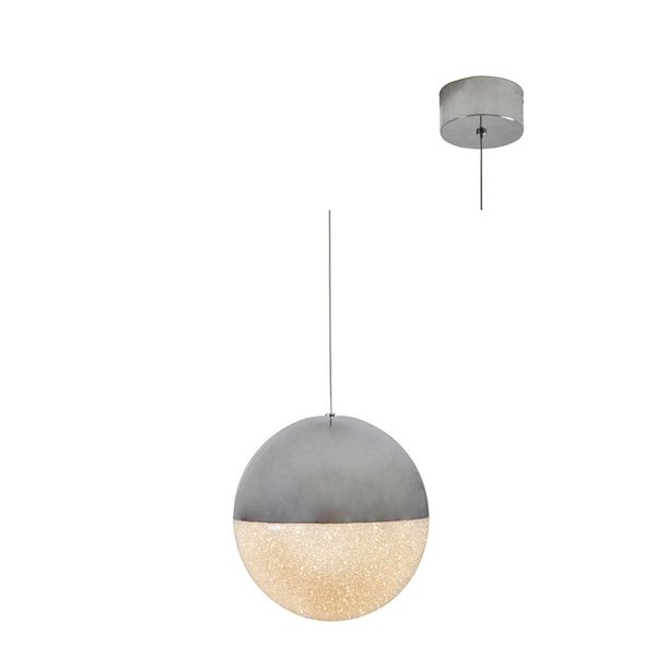 Eurolux - Pendant - 200mm - Chrome/Crystal Affect