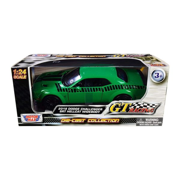Motormax GT Racing Die-Cast Collection Scale 1:24 - 2018 Dodge Challenger