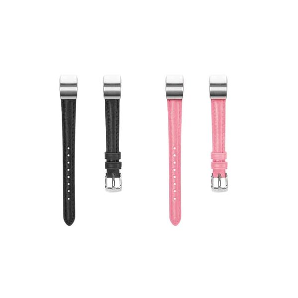 Killer Deals Slim Style Leather Strap for Fitbit Ace/ Alta- 2 Pack