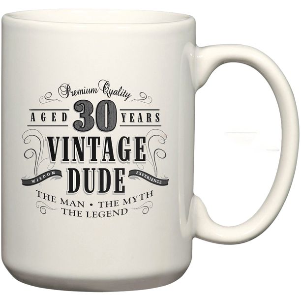 Vintage 30 Aged To Perfection Coffee Mug