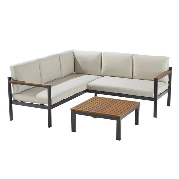 Naterial Oris Corner Set D.GR/BEIGE