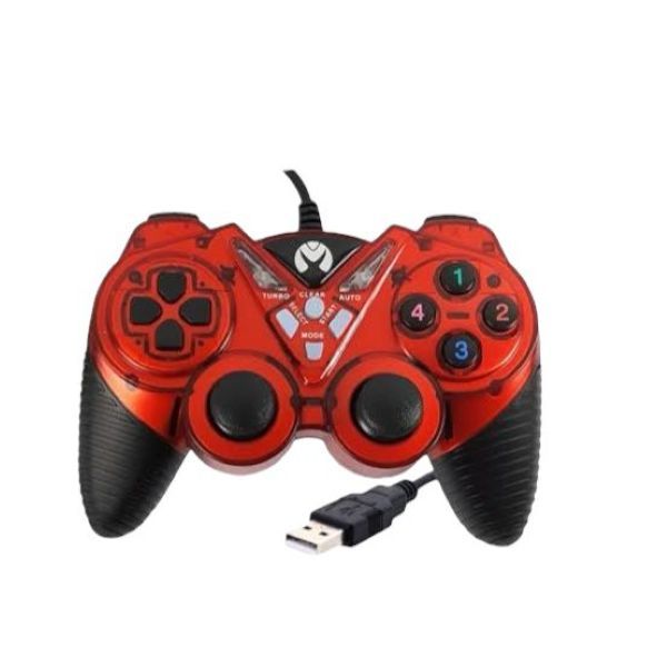 USB Gaming Controller Joystick Compatible With PC with Double Shock GP-USB013