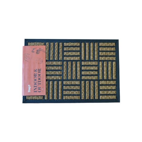 Step Squares Rectangular Doormat - 600 x 400mm