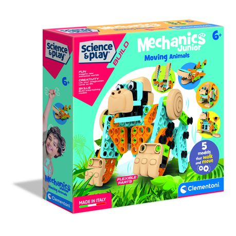 Clementoni Mechanics Lab Animals - Animals in Movement | Buy Online in  South Africa 