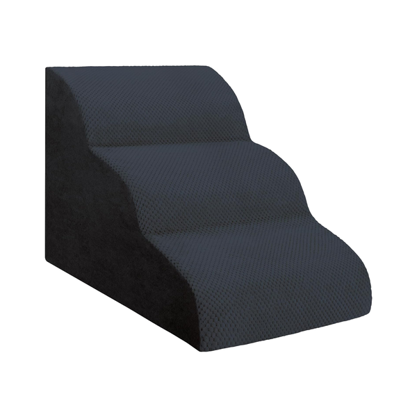 Compatible 3 Tier Pet Stairs Ramp Anti Slip High Elasticity Dog Steps