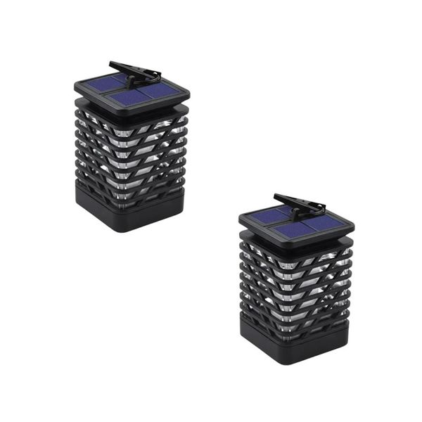 Outdoor Solar Lanterns LED Garden Hanging Lamp AB-TY60 - Set of 2