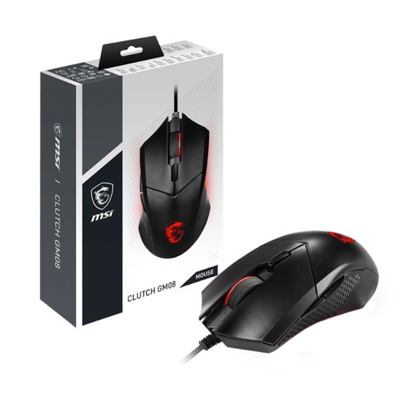 Msi Mouse Clutch Gm08 4200dpi Usb Bk