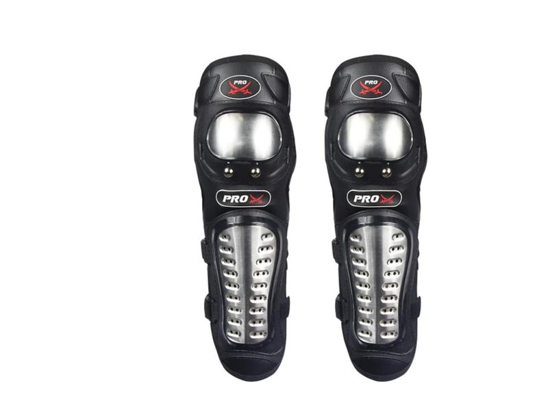 2 Piece Flexible Breathable Adjustable Motorcycle Kneepads