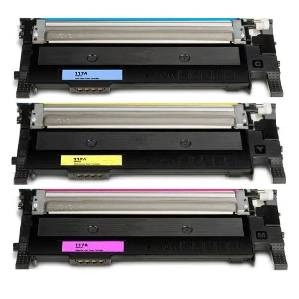Compatible HP 117A / W2071A/W2072A/W2073A Colour Multipack | Shop Today ...