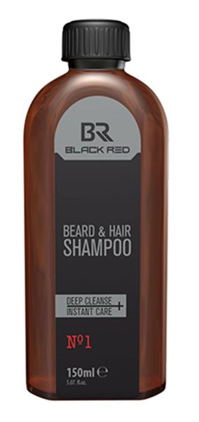 BLACKRED Beard &amp; Hair Shampoo 150ml