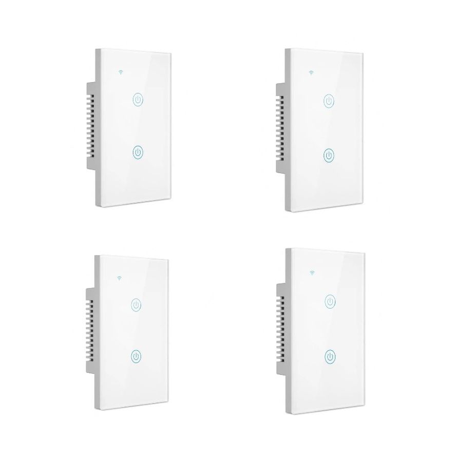 4 Pack Smart Wi-Fi Light Switches - The Perfect Way to Automate Your ...