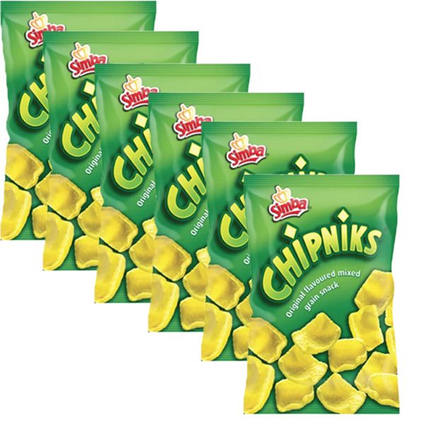 Simba Chipniks Snack - 6 x 100g
