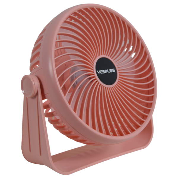 YESPLUS - YS-1606 - Convenient Desktop Fan - Pink
