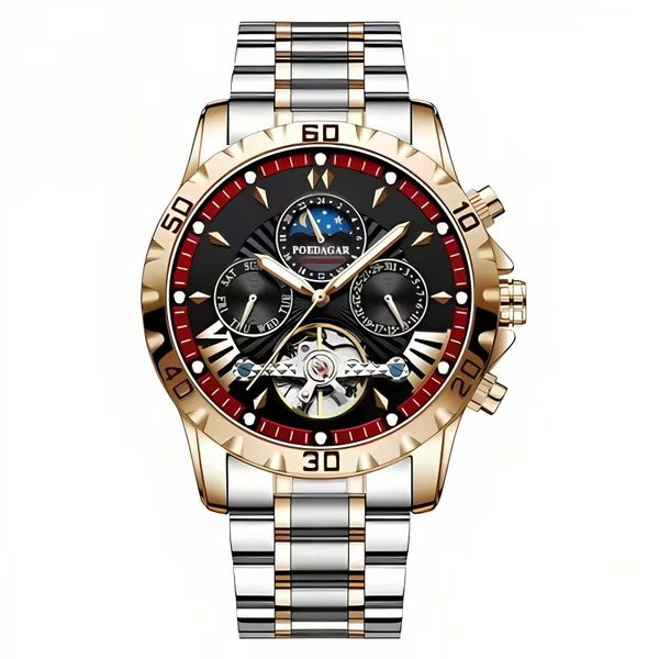 Men's Casual Automatic Casual Mechanical Watch Waterproof Luminous Fashion