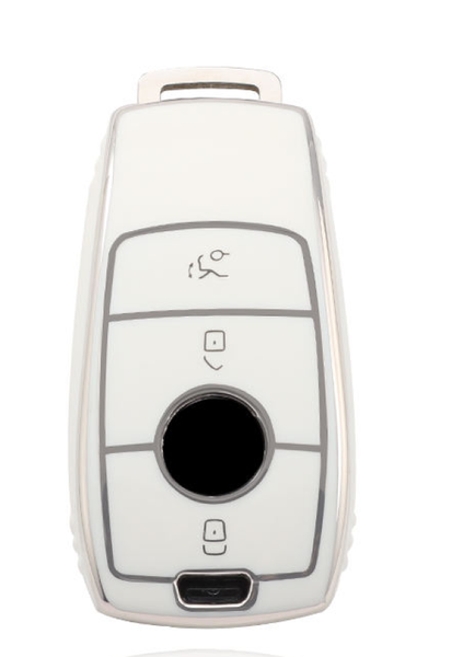 Benz White And Silver image