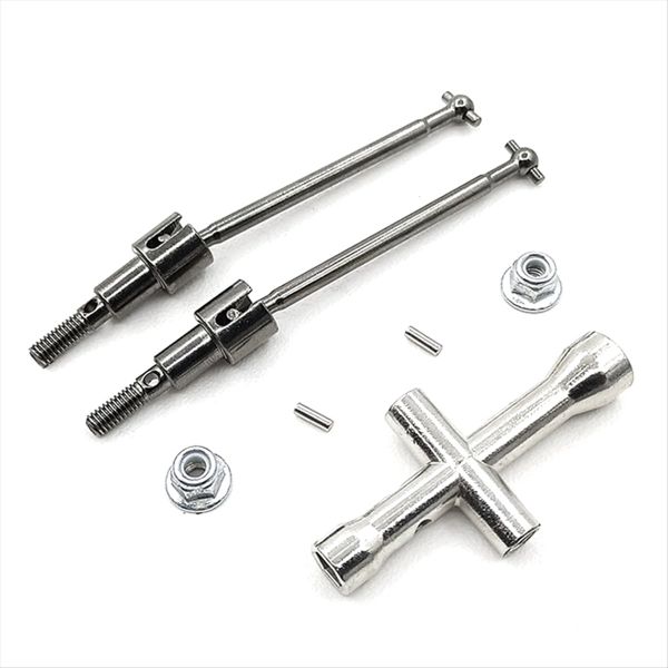 Rear Cvd Drive Shaft Set for Scy 1/16 Brush Rc Car Upgrades Parts