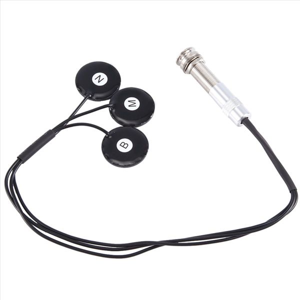 Patch Pickup Wood Guitar Piezo Harp